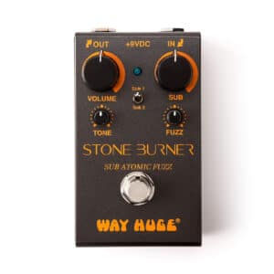 Way Huge WM81 Smalls Series Stone Burner Sub Atomic Fuzz 2023 - Present - Brown / Orange