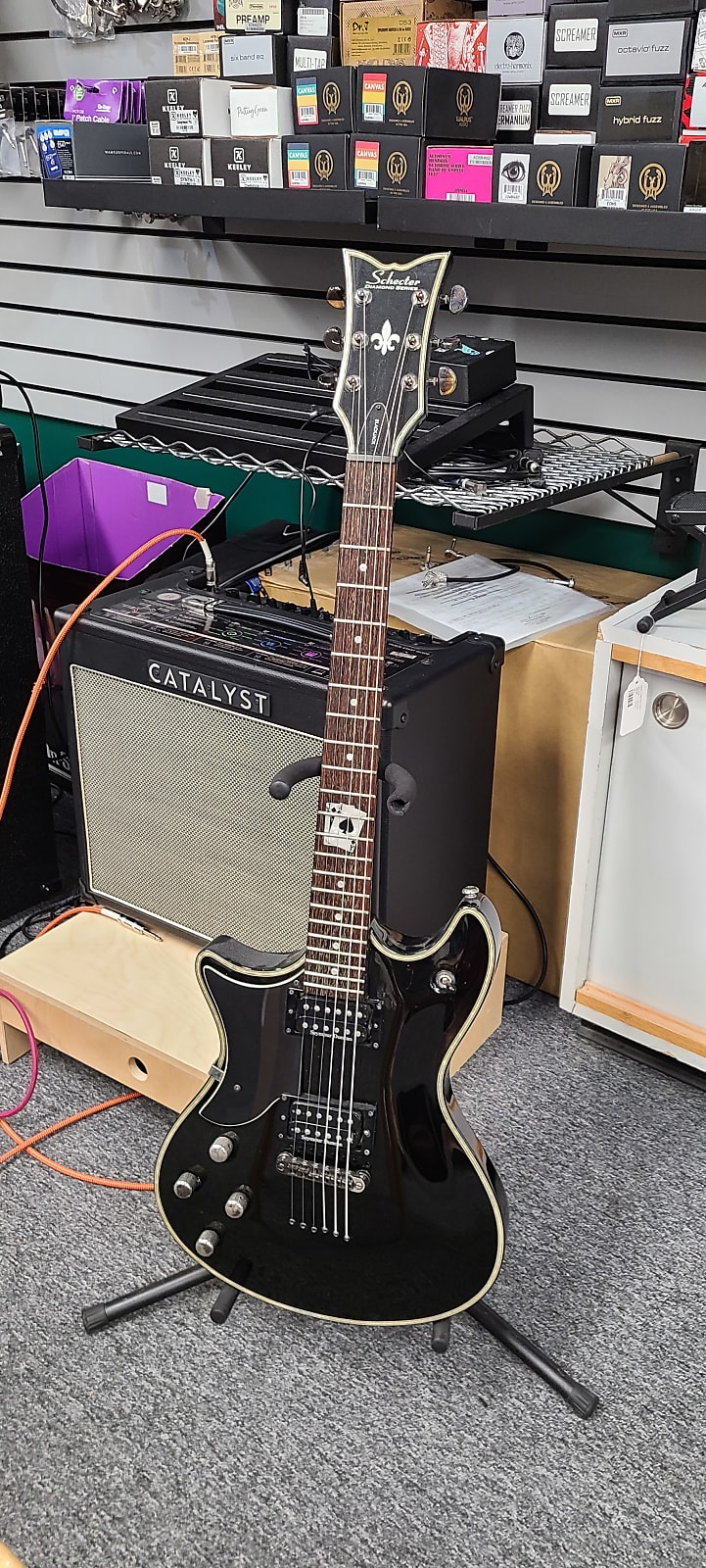 Schecter Tempest Black Jack Left-Handed 2009 – Black Gloss